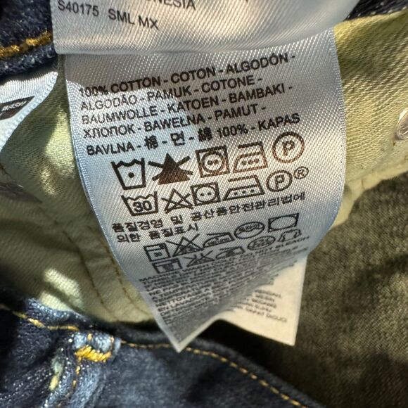 Levis Jeans Mens 36x32 Blue 569 Loose Straight American Medium Wash Denim - Picture 8 of 11